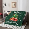 thumbnail image 3 of Personalized Christmas Blanket - Custom Blanket Throw with Name, Christmas Gifts, 3 of 6