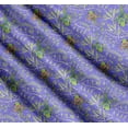 thumbnail image 3 of Soimoi Cotton Cambric Fabric Dot,Leaves & Lizard Reptile Printed Fabric 1 Yard 42 Inch Wide, 3 of 7