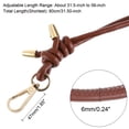 thumbnail image 2 of Uxcell 80cm/31.5" Leather Purse Replacement Strap for Handbag Crossbody Bag, Brown, 2 of 4