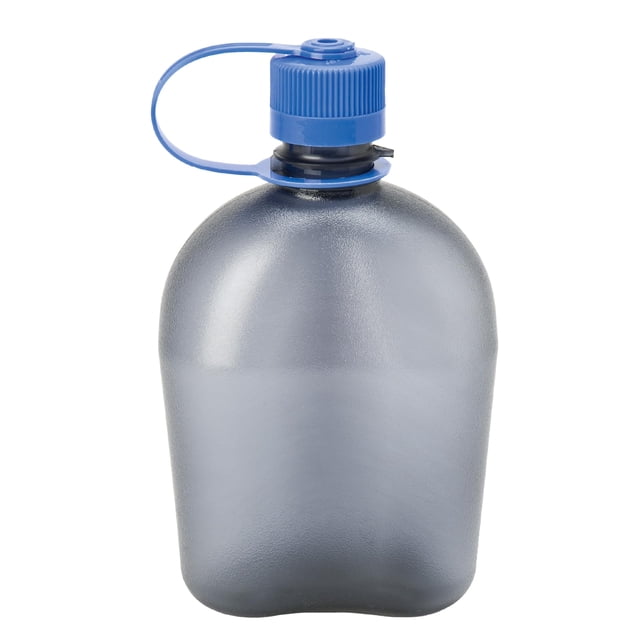 Botella de agua Nalgene Sustain Tritan Oasis sin BPA 950 ml, color gris
