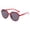Red, variant on Only Moment Brown Sunglasses Accessories for Women Polyester Trendy Classic Square 70S 80S 90S Vintage Shades Double Bridge Aviators One Size