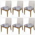 thumbnail image 2 of Salouo Colorful Mandalas for Chair Covers,Washable Seat Covers for Dining Room Chairs Seat Protector for Home, Hotel, Banquet-Six Piece, 2 of 7