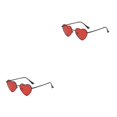 thumbnail image 1 of Gafas de sol Jumpingount PVC forma corazón lente TAC accesorio moda, 1 of 6