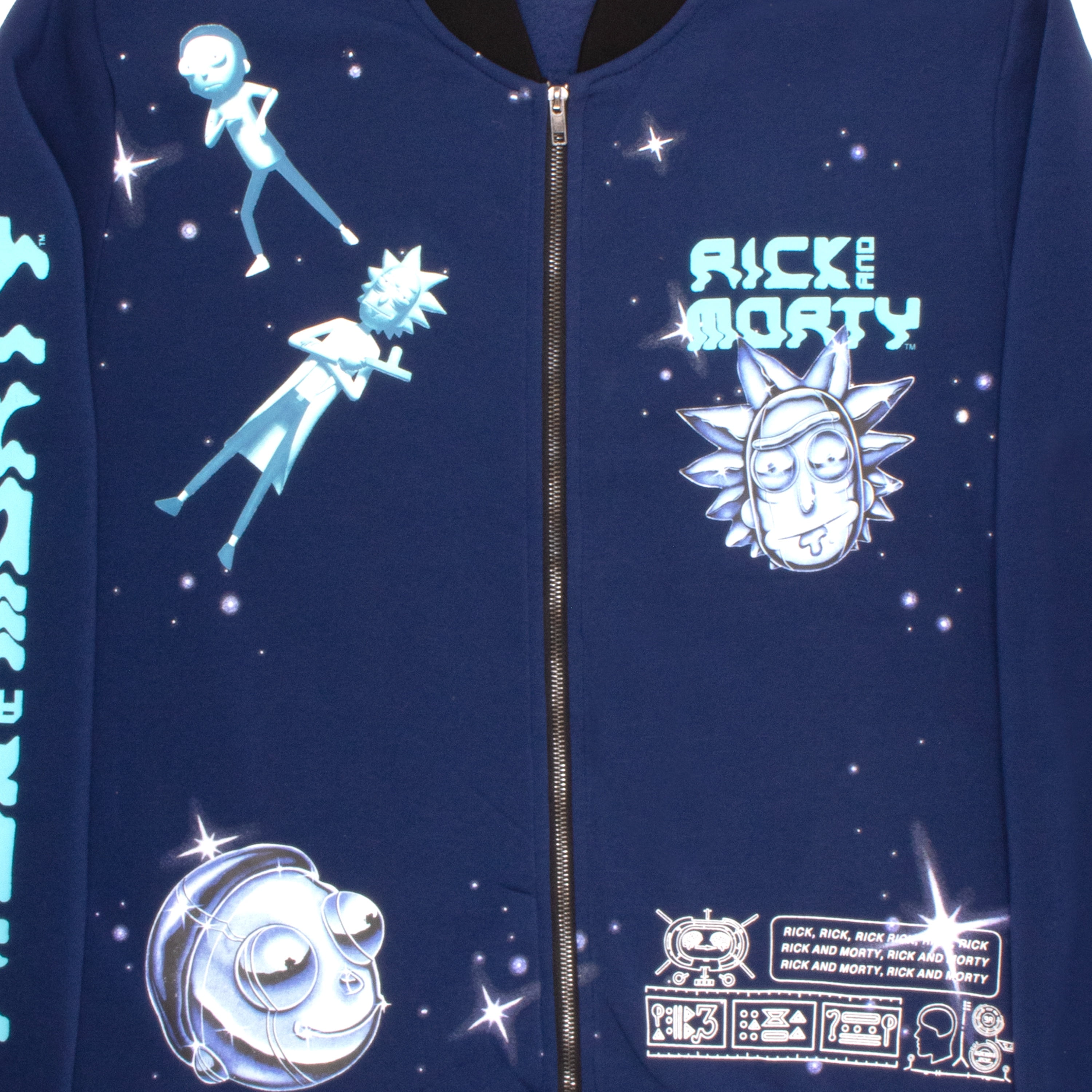 Rick and morty varsity jacket hotsell