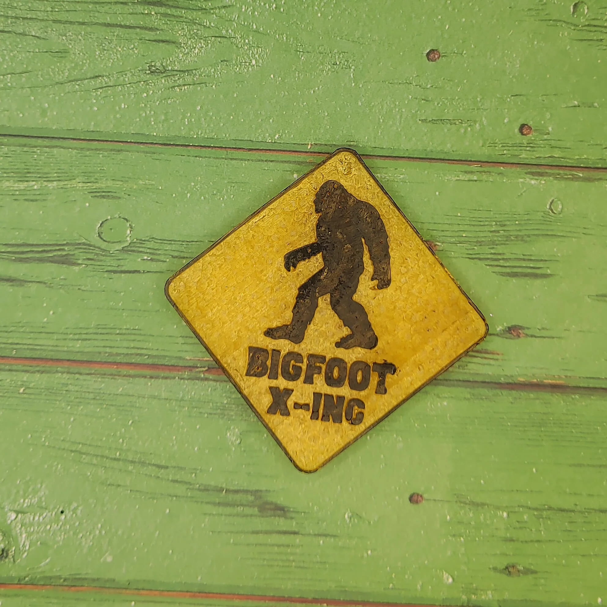 Bigfoot Crossing Silicone Freshie Mold