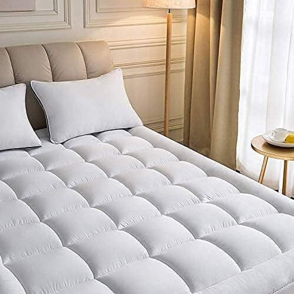 Niagara Sleep Solution Mattress Topper Size Full XL 54X80X15 inches Quilted Fitted