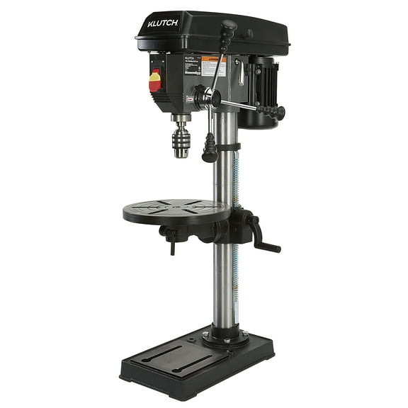 Klutch 13in. Benchtop Drill Press, 3/4 HP, 120 Volts, 5/8in. Chuck w/1in. Drilling Capacity, 45° Table Tilt