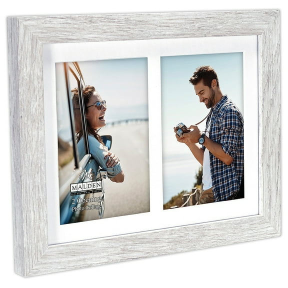 Malden 3x5 Double Linear Driftwood Frame