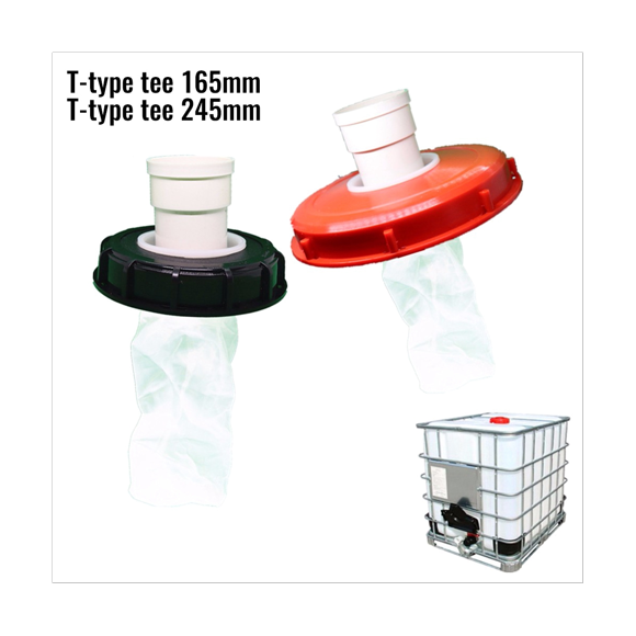 Rain Barrel IBC Tank Filter Cover Nylon Suitable for DN75 Cover Ton Barrel Filter Cover Garden Watering Tools 165mm