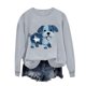 thumbnail image 3 of TaTaai Hoodies Shirts for Women Early Fall Long Sleeve Tops Vintage Graphic Outfits Tops Fashion Pullover Tees Gift, 3 of 5