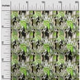 thumbnail image 2 of oneOoneCottonJerseyLightGreenFabricAfricanCraftProjectsDecorFabricPrintedByTheYard58InchWide, 2 of 4