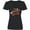 AB-Black, variant on Inktastic I'm Grandma's Favorite with Arrow and Hearts in Pink Women's V-Neck T-Shirt