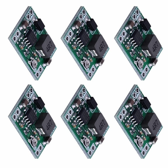 BlinkL MP1584EN DC-to-DC Converter with Adjustable Power Supply Module, 6 Count, 6 Pack