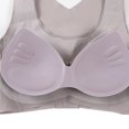 thumbnail image 4 of IROINNID Women's Bras Wire-Free Solid Lace Wrapped Chest Ice Silk Traceless Vest Thin Non Steel Ring Gathered Underwear, 4 of 7