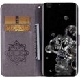thumbnail image 2 of case for Samsung Galaxy S21 Ultra (Not S21) Case for Women, Glitter Bling Diamond PU Leather Wallet Phone Case with Wsrist String Full Body Protective Flip Cover for Samsung Galaxy S21 Ultra Owl Grey, 2 of 14