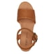 thumbnail image 5 of Sandalia TOMS Diana de Cuero Tan con Correa al Tobillo y Cuña, 5 of 7