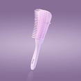 thumbnail image 5 of Diane Flex Detangler Hairbrush for Curly, Textured Hair, Purple, 5 of 6