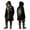 00#&-Black63605, variant on Kiijoy Long Jacket for Toddler Boys Halloween Hooded Cardigan Coat Outerwear, 4-5 Years