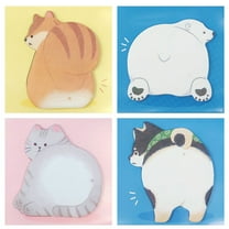 Wrapables Cute Animals Sticky Notes (set of 4)