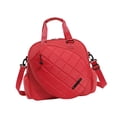 thumbnail image 3 of Bolsa de tenis multiusos, impermeable, protege las raquetas, gran capacidad de almacenamiento. rojo, 3 of 9