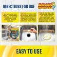 thumbnail image 5 of Drain Weasel Foaming Garbage Disposal Cleaner & Deodorizer Pods, Lemon, 5 Ct, 5 of 9