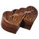 thumbnail image 1 of Caja de Anillos Rústica de Madera Hecha a Mano Mr & Mrs para Boda, 1 of 1