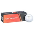 Wilson Tour Velocity Distance Golf Balls, 15Ball Pack, White
