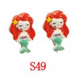 thumbnail image 1 of Pendientes con clip para la oreja para niños, con dibujos animados, sin orificio para la oreja, con forma de sirena y unicornio, 1 of 6