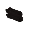 thumbnail image 5 of INSPIRE CHIC Women's Solid Color Low Cut Textured Sole Cotton Liner Ankle Socks Black 5.5-8/age 11-15 years, 5 of 5