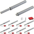 thumbnail image 1 of Paquete de 10 Herrajes para Gabinetes con Pestillo y Cerradura A Presión para Puertas Ocultas, Pestillos Táctiles y Pestillo de Liberación A Presión para Cajones Largos, 1 of 5