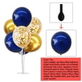 thumbnail image 2 of Centro de mesa con globos TONIFUL, azul marino y dorado, juego de 4, 2 of 7