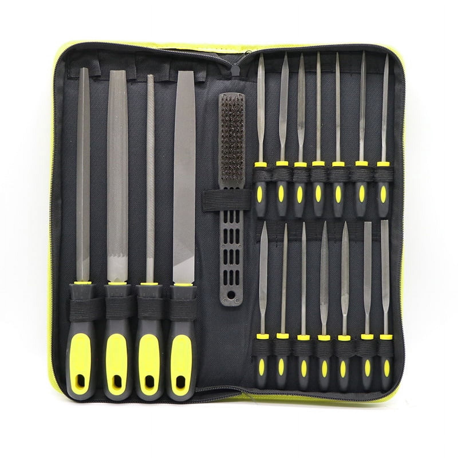 Factory file set 18-piece set 16-piece set steel file set file set with metal steel cutter tool kit file