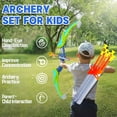 thumbnail image 6 of 2 Pack Bow and Arrow Toy Set for Kids Boys Girs with Target&Quiver, Archery Targets Outdoor Toys for Toddlers 3+, 6 of 7