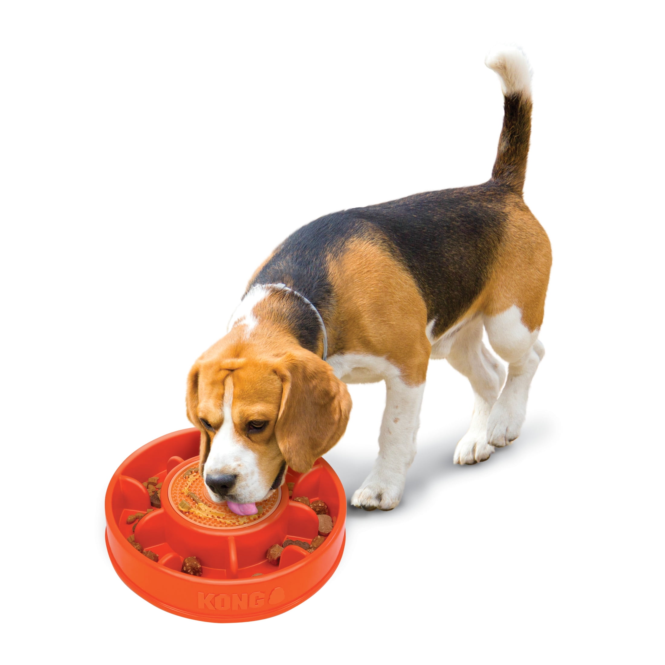 KONG Licks Mealtime Treat and Slow Feeder for Dogs, Large