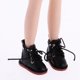 thumbnail image 5 of Par De Lindos Zapatos De Botas De Cuero De PU Aptos Para Mu?ecas Blythe De 12 Pulgadas, Color Negro Sunnimix Zapatos de muñeca, 5 of 8
