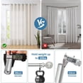 thumbnail image 5 of Urbanest Adjustable Volle Single Curtain Rod Set – 5/8 - Inch Diameter, With Pewter Rod, 28–84 Inches, 5 of 6