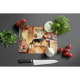 thumbnail image 3 of Carolines Treasures DAC3796LCB 15 x 12 in. Unisex German Shepherd Christmas Cookies Glass Cutting Board, 3 of 5