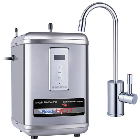 Ready Hot 41-RH-300-F570-CH Digital Kitchen Hot Water Dispenser with Polished Chrome Single Handle 1300W