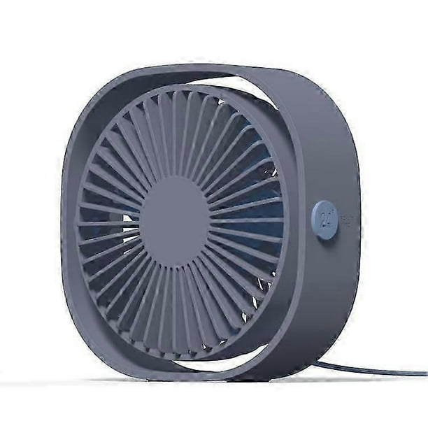 USB Fan,Mini Fan,Silent Fan,Portable Silent USB Fan 3 Speed Adjustable USB,USB Fan for Camping,Office,Sports,Travel,USB Powered(Blue)