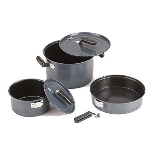 Set de cocina Coleman Family de 6 piezas con cacerola de 2,4 L y Kett de 6,9 L