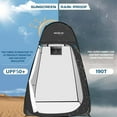 thumbnail image 3 of Portable Pop Up Shower Tent -  Privacy Dressing Changing Tent for Outdoor Use, 3 of 7