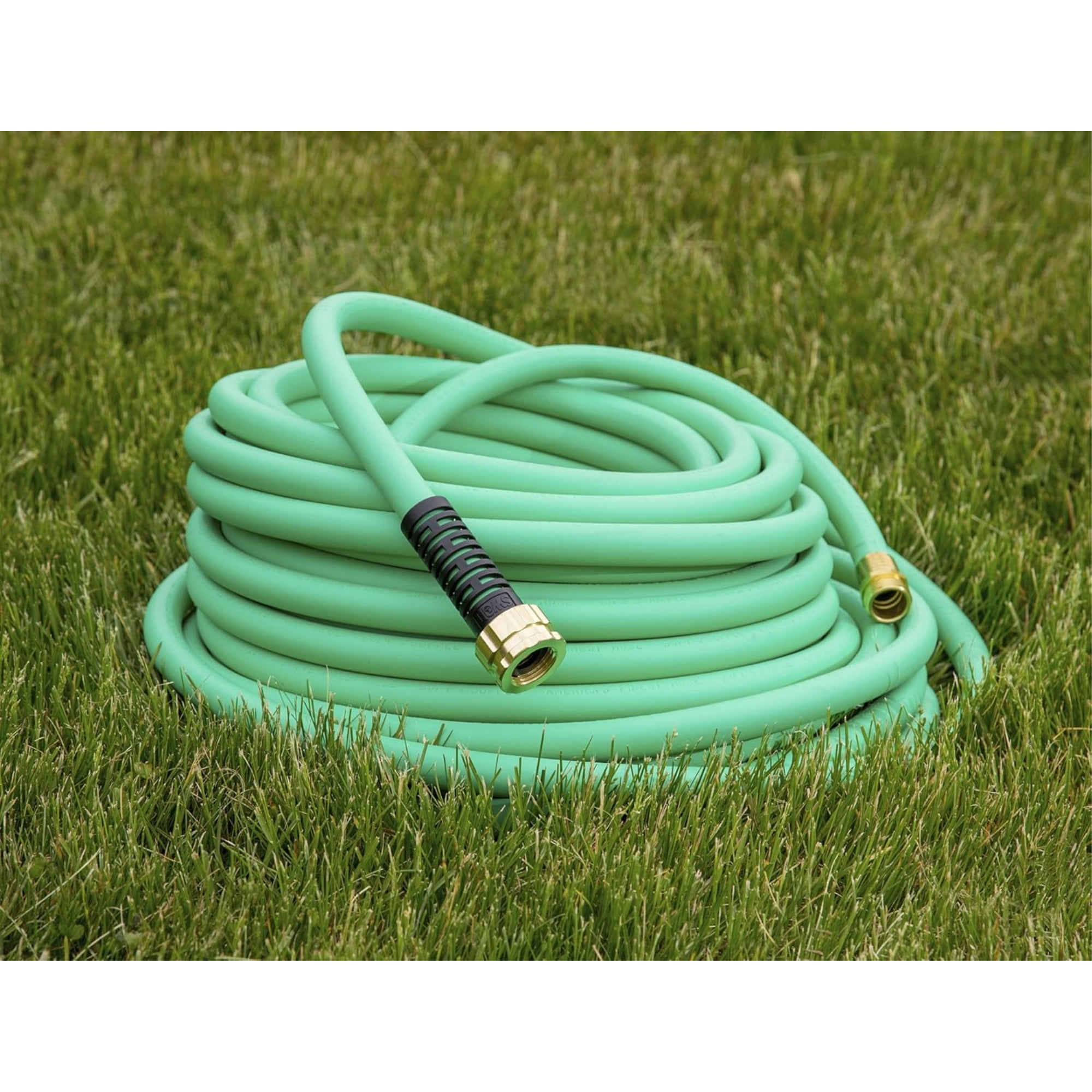 Swan Soft & Supple Easy Coil Water Hose Crush Proof Couplings 50' x 5/8"