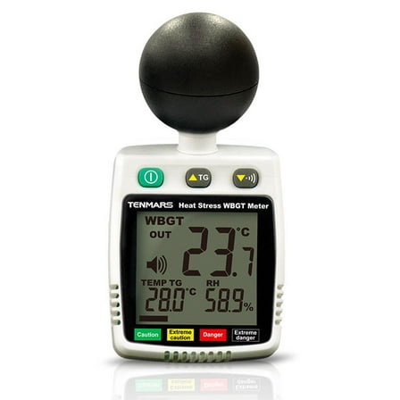 Wearable WBGT Heat Stress Meter
