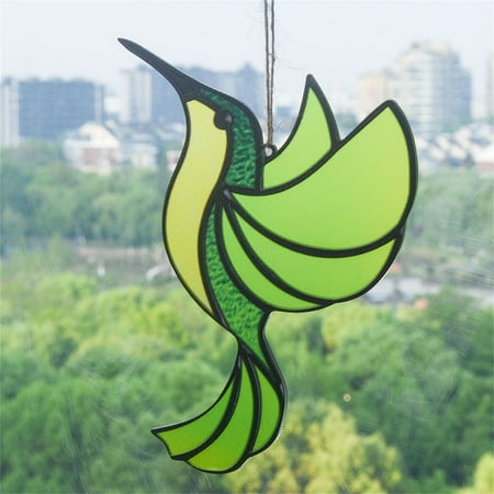 

Colorful Hummingbird Acrylic Pendant Fun Pendant Gift