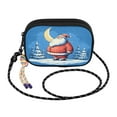 thumbnail image 2 of Crossbody Handbag Phone Purse Mobile Phone Bag Crossbody Phone Bag Comfortable and Durable Beautiful Santa Claus Cute, 2 of 7
