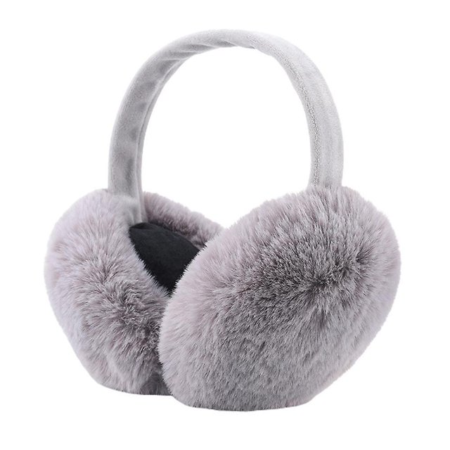 Orejeras de felpa suave desmontables Calentadores de orejeras de invierno Orejeras WD.WDQZL Hogar