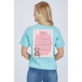 thumbnail image 2 of Simply Southern Too Many Storms Washed Aqua T-Shirt, 2 of 4