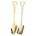 thumbnail image 2 of Mini Shovel Spoon, 15cm Length Shovel Spoon Set Stainless Steel  for Outdoor Titanium,Colorful, 2 of 8
