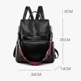 thumbnail image 5 of Kindergarten backpacks for girls, Koreanstyle cute backpack for women with large capacity, soft children's backpacks, onesizefitsall, brown., 5 of 5