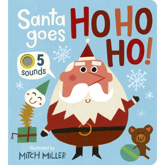 Santa Goes Ho Ho Ho! an Interactive Book with 5 Sounds!, (Board Book)